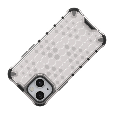 Dėklas Honeycomb Case armor cover with TPU iPhone 13 mini Žalias 6