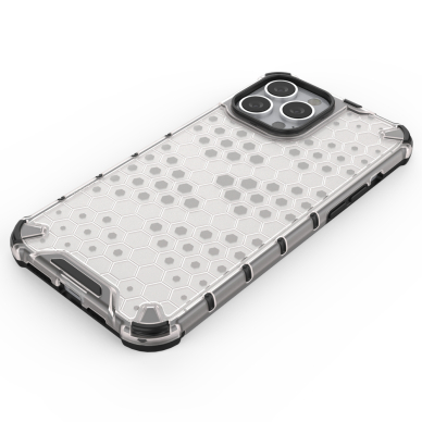 Dėklas Honeycomb Case iPhone 13 Pro Max juodas 4