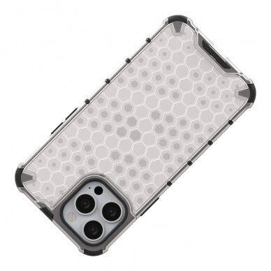 Dėklas Honeycomb Case iPhone 13 Pro Max mėlynas 6