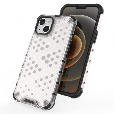 Dėklas Honeycomb Case iPhone 13 raudonas 8