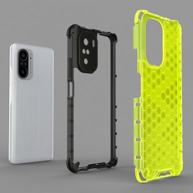 Dėklas Honeycomb Xiaomi Redmi K40 Pro+ / K40 Pro / K40 / Poco F3 Juodas 12