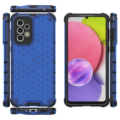 Dėklas Honeycomb case Samsung Galaxy A33 5G mėlynas 17