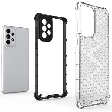 Dėklas Honeycomb case Samsung Galaxy A73 juodas 4