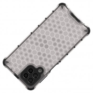 Dėklas Honeycomb case armored Samsung Galaxy M53 5G Juodas 4