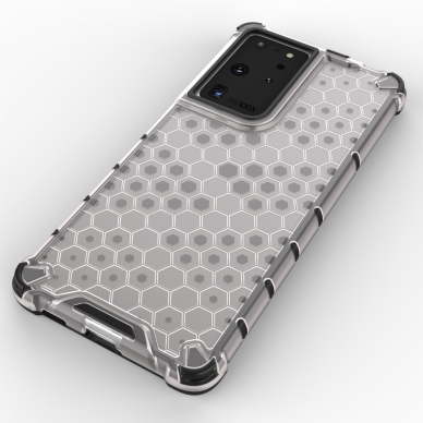 Dėklas Honeycomb case Samsung Galaxy S22 Ultra mėlynas 4