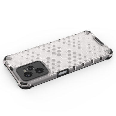 Dėklas Honeycomb case armored Realme C35 Permatomas 11