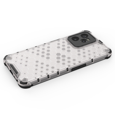 Dėklas Honeycomb case armored Realme C35 Permatomas 12