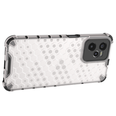 Dėklas Honeycomb case armored Realme C35 Permatomas 13