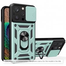 [Užsakomoji prekė] Dėklas Huawei P40 Lite - Techsuit CamShield Series - Žalias