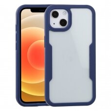 [Užsakomoji prekė] Dėklas iPhone 13 + Folie - Techsuit ColorVerse 360 Series - Mėlynas