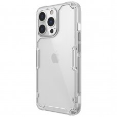 [Užsakomoji prekė] Dėklas skirtas iPhone 13 Pro Max - Nillkin Nature TPU Pro Case - permatomas