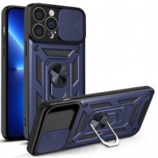 [Užsakomoji prekė] Dėklas iPhone 13 Pro Max - Techsuit CamShield Series - Mėlynas