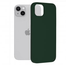 [Užsakomoji prekė] Dėklas skirtas iPhone 14 Plus - Techsuit Soft Edge Silicone - Tamsiai Žalias GRN559