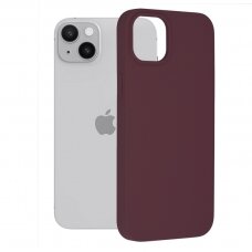 [Užsakomoji prekė] Dėklas skirtas iPhone 14 Plus - Techsuit Soft Edge Silicone - Plum Violetinė