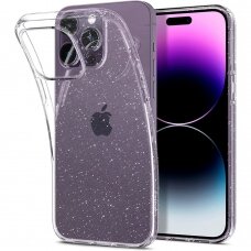 [Užsakomoji prekė] Dėklas skirtas iPhone 14 Pro - Spigen Liquid Crystal Glitter - Skaidrus Blizgučiai