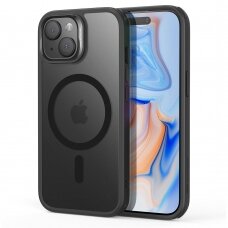 [Užsakomoji prekė] Dėklas iPhone 15 Plus - ESR Classic Hybrid HaloLock - Frosted Juodas