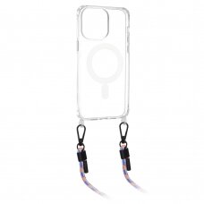 [Užsakomoji prekė] Dėklas iPhone 15 Plus - Techsuit Acrylic MagSafe Crossbody - Colorful