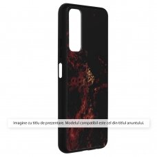 [Užsakomoji prekė] Dėklas iPhone 15 - Techsuit Glaze Series - Raudonas Nebula