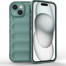 [Užsakomoji prekė] Dėklas iPhone 15 - Techsuit Magic Shield - Žalias