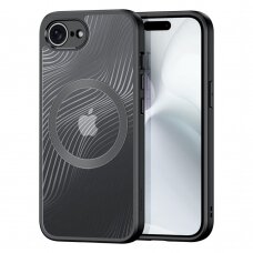 [Užsakomoji prekė] Dėklas iPhone SE 4 2024 - Dux Ducis Aimo MagSafe Series - Juodas