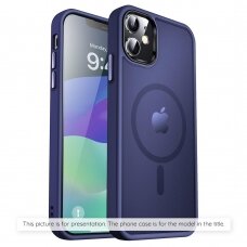 [Užsakomoji prekė] Dėklas iPhone X, iPhone 10 - Techsuit HaloFrost Series - mėlynas