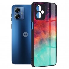 [Užsakomoji prekė] Dėklas Motorola Moto G14 - Techsuit Glaze Series - Fiery Ocean