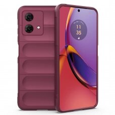 [Užsakomoji prekė] Dėklas Motorola Moto G84 - Techsuit Magic Shield - Bordo