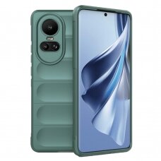 [Užsakomoji prekė] Dėklas Oppo Reno10 / Reno10 Pro - Techsuit Magic Shield - Žalias