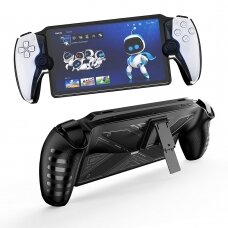 [Užsakomoji prekė] Dėklas PlayStation Portal Remote Player - Techsuit Rugged Silicone Kickstand Case - X Design