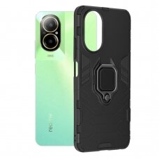 [Užsakomoji prekė] Dėklas Realme C67 4G - Techsuit Silicone Shield - Juodas