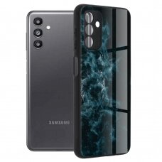 [Užsakomoji prekė] Telefono dėklas Samsung Galaxy A13 5G / A04s - Techsuit Glaze Series - Mėlynas Nebula