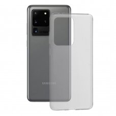 [Užsakomoji prekė] Dėklas skirtas Samsung Galaxy S20 Ultra / S20 Ultra 5G - Techsuit permatomas Silicone - permatomas