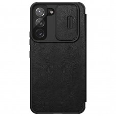 [Užsakomoji prekė] Dėklas skirtas Samsung Galaxy S22 Plus 5G - Nillkin QIN Leather Pro Case - Juodas