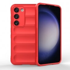 [Užsakomoji prekė] Dėklas Samsung Galaxy S23 - Techsuit Magic Shield - Raudonas