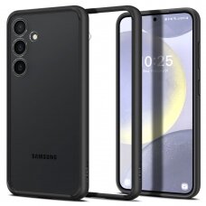 [Užsakomoji prekė] Dėklas Samsung Galaxy S24 Plus - Spigen Ultra Hybrid - Matinė juoda