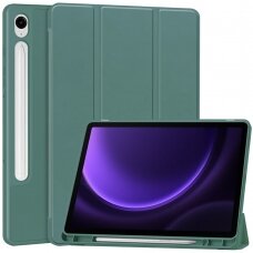 [Užsakomoji prekė] Dėklas Samsung Galaxy Tab S7 FE - Techsuit Flex Trifold - Žalias