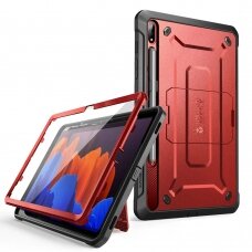 [Užsakomoji prekė] Dėklas Samsung Galaxy Tab S8 Ultra - Supcase Unicorn Beetle Pro - Metallic Red