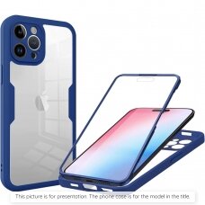 [Užsakomoji prekė] Dėklas Xiaomi Poco X6 Pro + Folie - Techsuit ColorVerse 360 Series - Mėlynas