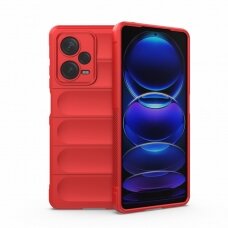 [Užsakomoji prekė] Dėklas Xiaomi Redmi Note 12 Pro 5G - Techsuit Magic Shield - Raudonas