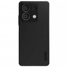 [Užsakomoji prekė] Dėklas Xiaomi Redmi Note 13 5G - Nillkin Super Frosted Shield - Juodas