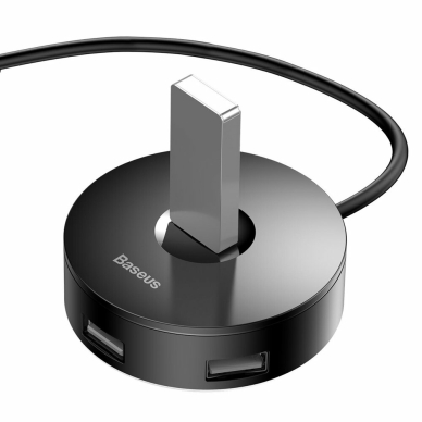 [Užsakomoji prekė] Jungčių Stotelė Hub USB 3.0 la USB 3.0, 3x USB 2.0 - Baseus (CAHUB-U01) - Juodas 4