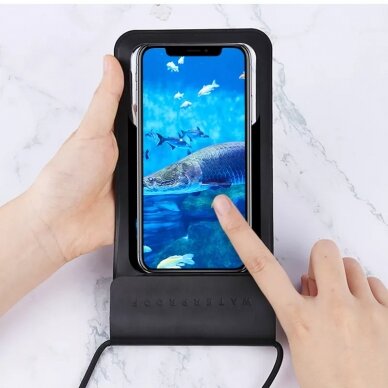 [Užsakomoji prekė] Vandeniui atsparus dėklas - Techsuit Waterproof Case (TWC1) - Mėlynas 5