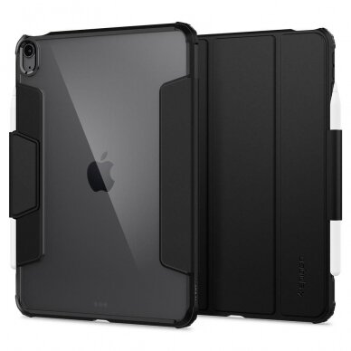 [Užsakomoji prekė] Dėklas skirtas Apple iPad Air 4 (2020) / Air 5 (2022) - Spigen Ultra Hybrid Pro - Juodas 6