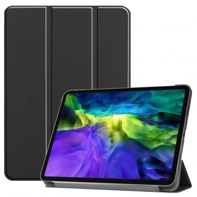 [Užsakomoji prekė] Dėklas skirtas Apple iPad Pro 12.9 (2018 / 2019 / 2020 / 2021 / 2022) - Techsuit FoldPro - Juodas