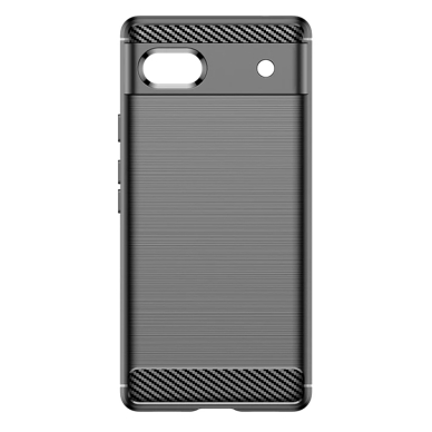 [Užsakomoji prekė] Dėklas skirtas Google Pixel 6a - Techsuit Carbon Silicone - Juodas PXG099 4