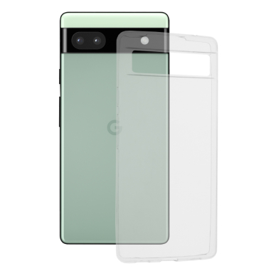 [Užsakomoji prekė] Dėklas skirtas Google Pixel 6a - Techsuit permatomas Silicone - permatomas