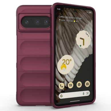 [Užsakomoji prekė] Dėklas Google Pixel 8 Pro - Techsuit Magic Shield - Bordo