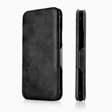 [Užsakomoji prekė] Dėklas Google Pixel 8 Pro Techsuit Safe Wallet Plus, Juodas