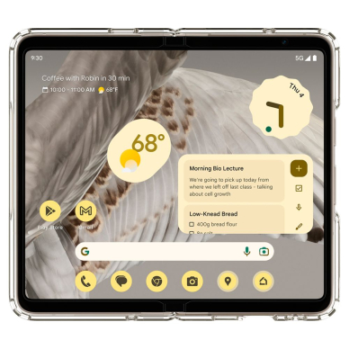 [Užsakomoji prekė] Dėklas Google Pixel Fold - Spigen Ultra Hybrid - Permatomas 6