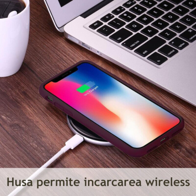 [Užsakomoji prekė] Dėklas Honor 100 Pro - Techsuit Soft Edge Silicone - Plum Violetinis 1